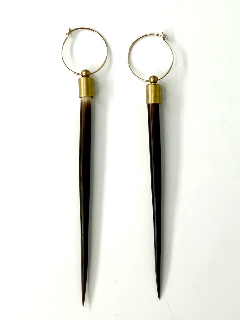Porcupine Pine Quill Earrings